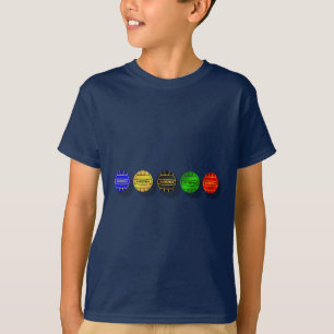 T-shirt Boule de joueurs de polo d'eau et de joueurs de