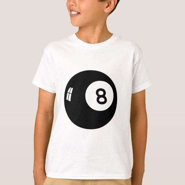 T-shirt Boule de la magie 8 (Devant)