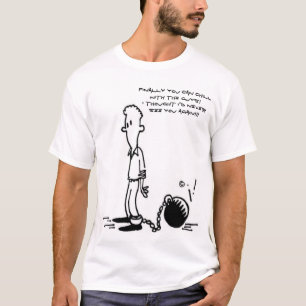 T-shirt boule et chaîne