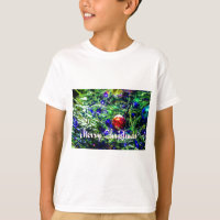 Boule rouge arbre de Noël vert