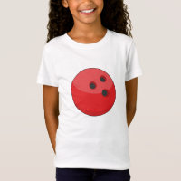 Boule rouge de Bowling