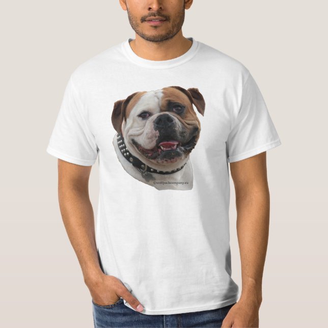 T-shirt bouledogue américain (Devant)