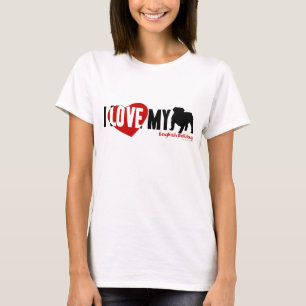 T-shirt Bouledogue anglais