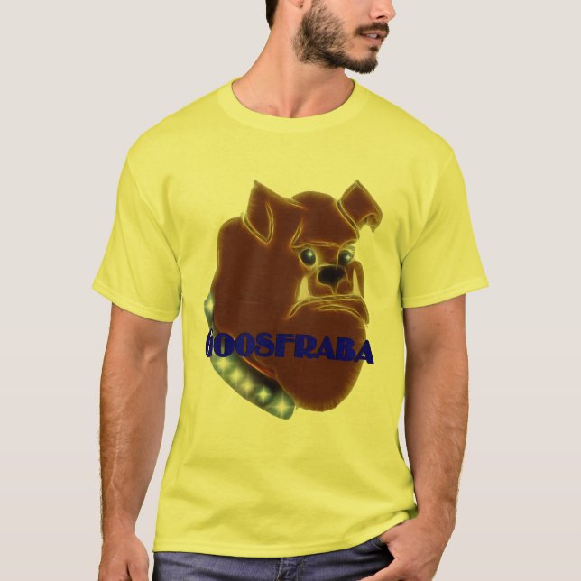 T-shirt Bouledogue de Goosfraba (Devant)