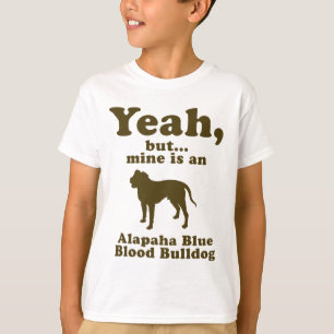 T-shirt Bouledogue de sang bleu d'Alapaha