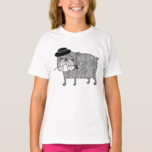 T-shirt Bouledogue déçu : Romance triste