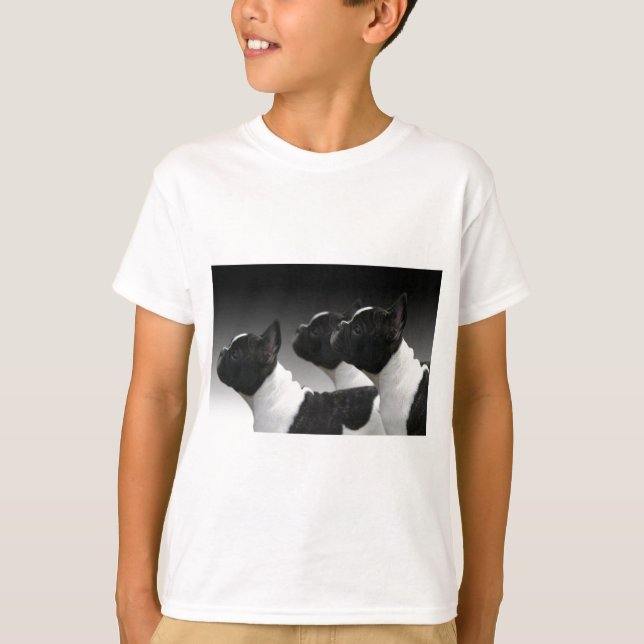 T-shirt bouledogue français (Devant)