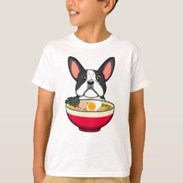 T-shirt Bouledogue Français et Ramen