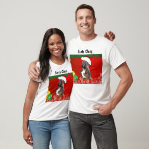 T-shirt Bouledogue français Joyeux Noël Bouledogue