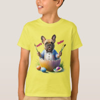 Bouledogue français oeuf de Pâques French Bulldog