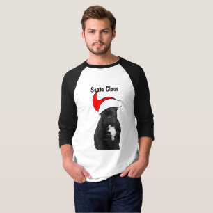 T-shirt Bouledogue français Père Noël Bouledogue français
