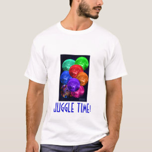 T-shirt Boules au néon de l'espace de Cyrstal