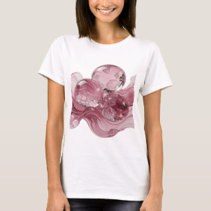 T-shirt Boules de cristal en argent moderne impression