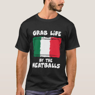 T-shirt Boulette de viande italienne drôle Italie Flag1