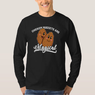 T-shirt Boulettes de Poulet Fast Food Recette Alimentaire 