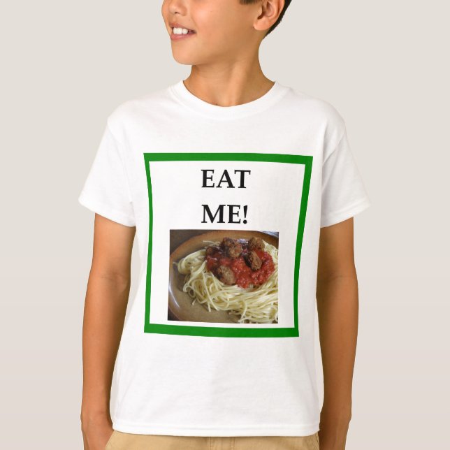T-shirt boulettes de viande (Devant)