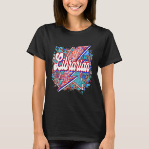 T-shirt Boulon de foudre du professeur bibliothécaire Reto