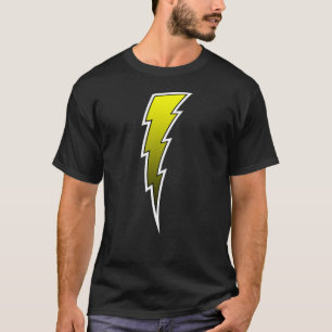 T-shirt Boulon de foudre - jaune