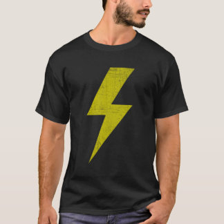 T-shirt Boulon Jaune À Thunderbolt De L'Équipe Éclair