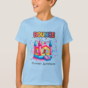 T-shirt Bounce House Anniversaire Bash Custom