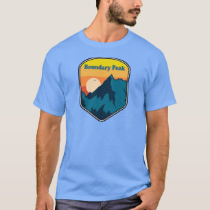 T-shirt Boundary Peak Nevada Sunrise
