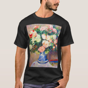 T-shirt Bouquet de chrysanthèmes et un fan japonais
