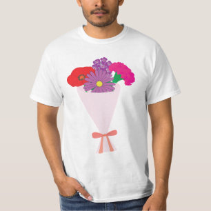 T-shirt Bouquet de fleurs