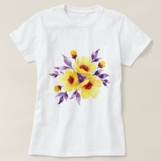 T-shirt Bouquet de fleurs