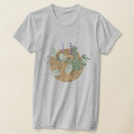 T-shirt Bouquet de fleurs dans le panier