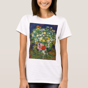 T-shirt Bouquet de fleurs dans un vase, Van Gogh