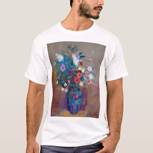 T-shirt Bouquet de fleurs, Redon (Devant)