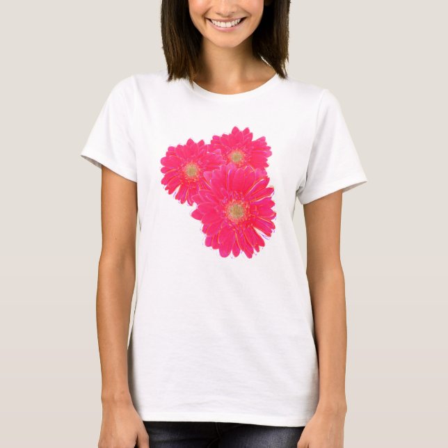 T-shirt Bouquet de marguerite de Gerber (Devant)