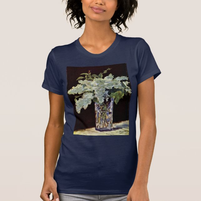 T-shirt Bouquet encore lilas par Manet Edouard (Devant)