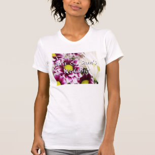 T-shirt Bouquet pourpre
