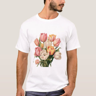 T-shirt Bouquet tulipes Concept Design Artistique