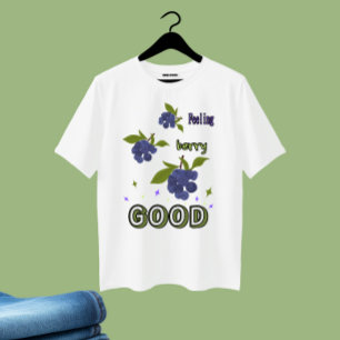 T-shirt Bouquets de myrtilles