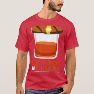 T-shirt Bourbon Et Cigares
