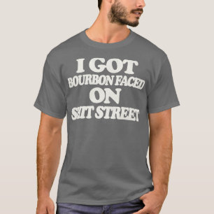 T-shirt Bourbon face à la rue