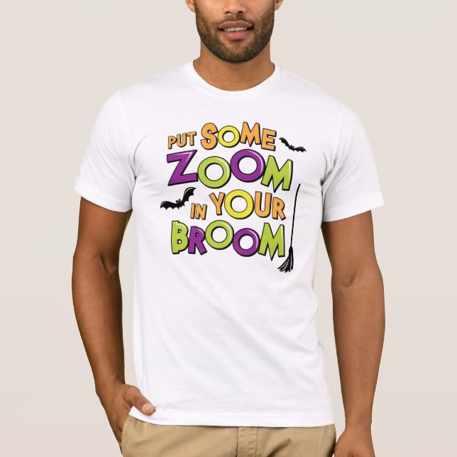 T-shirt Bourdonnent dedans votre balai (Devant)