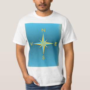 T-shirt Boussole de navigation