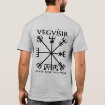 Boussole de Vegvisir "Viking" (noir)