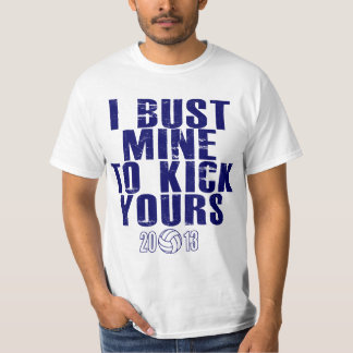 T-shirt BOUT de COUP-DE-PIED de FHS - volleyball 2013