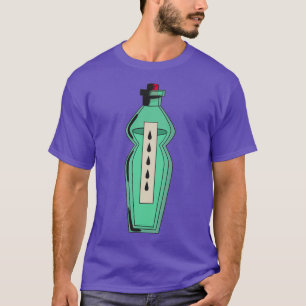 T-shirt Bouteille courbe d'alchimie