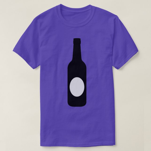 T-shirt Bouteille de bière 1 (Design devant)