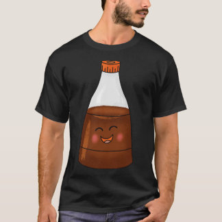 T-shirt Bouteille de sauce de soja Kawaii