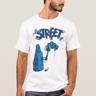 T-shirt Bouteille de Spray Street Art