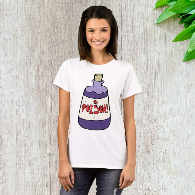 T-shirt Bouteille Violette De Poison (Créateur téléchargé)