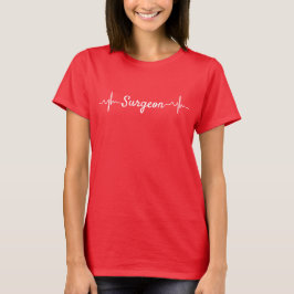 T-shirt Bouton cardiaque du chirurgien