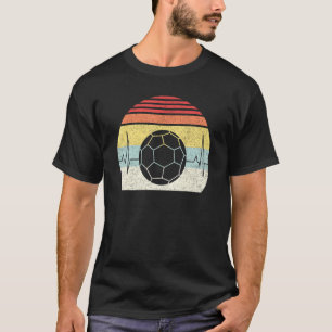 T-shirt Bouton de coeur vintage Retro