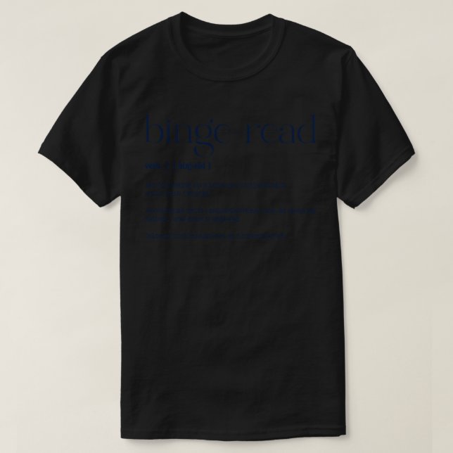 T-shirt Bouton de lecture pour les amateurs de livres 1 (Design devant)
